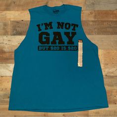 Up For Sale Today Is A Brand New Queer Pride Tank Top! Measures 22.5 Inches Pit To Pit And 31.5 Inches Length! Condition Is 10/10, Brand New With Tags! If You Have Any Questions Please Feel Free To Message Me! Thank You So Much For Looking! Check Out My Page For More And We Can Bundle Up Blue Graphic Print Muscle Tee, Blue Casual Muscle Tee With Graphic Print, Letter Print Tops For Pride Season Streetwear, Streetwear Tops With Letter Print For Pride, Letter Print Tops For Streetwear And Pride, Blue Sleeveless T-shirt With Letter Print, Casual Sleeveless Tops For Pride, Pride Text Print Top For Streetwear, Pride Text Print Streetwear Top