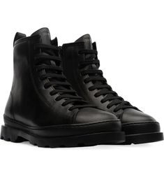 Brutus Combat Boot | Nordstrom Black Leather Boots Women, Camper Shoes, Womens Combat Boots, Mid Boots, White Boots, Kids Sandals, Mode Online, Boots And Sneakers, Kids Boots