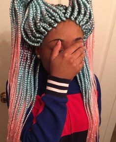 Hairstyles Peekaboo, Pink Peekaboo Hair, Cornrow Hairstyles For School, Blue Peekaboo, Peekaboo Braids, Kids Cornrow Hairstyles, Peekaboo Hair Colors, Peekaboo Color