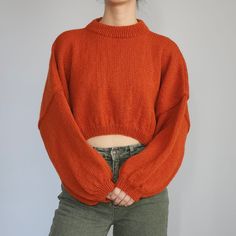 IMPORTANT *Please don't forget to write your phone number for the shipping" This drop shoulder sweater has an oversized mold. Model is 53kg/116lb and 168cm/5'6" and wears long oversized. Materials: 50% Wool, %50 Acrylic This item is hand-knitted and made to order. When you place an order it will be knitted and shipped in 3 weeks. Our products are designed and knitted by I Feel So Cool team. You can check our website for more information and discounts. Oversized Crew Neck Cropped Sweater, Oversized Crew Neck Cropped Sweater With Ribbed Cuffs, Oversized Chunky Knit Sweater For Streetwear, Oversized Knit Cropped Sweater With Crew Neck, Oversized Chunky Knit Crew Neck Cropped Sweater, Oversized Chunky Knit Cropped Sweater, Boxy Fit Cropped Crew Neck Sweater For Winter, Boxy Fit Crew Neck Cropped Sweater For Winter, Relaxed Fit Cropped Sweater With Drop Shoulder