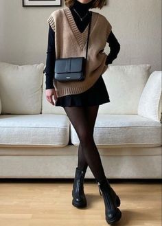 Curated Fashion, Chique Outfit, Chique Outfits, 사진 촬영 포즈, Cold Outfits, Looks Black, Style Trends, Looks Chic