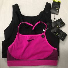 All New With Tags Nike Extra Large Sporty Pink Tops For Gym, Pink Sportswear Tops For Workout, Pink Athleisure Tops For Training, Functional Pink Stretch Top, Functional Stretch Pink Tops, Functional Pink Workout Tops, Pink Sportswear Tops For Sports, Pink Moisture-wicking Top For Sports Events, Fitted Pink Tops For Sports