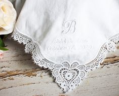 Monogrammed, Embroidered Handkerchief for Bride For Your Happy Tears Handkerchiefs for Wedding Party For Your Happy Tears Handkerchief Something Blue for Bride Wedding Day handkerchief Something blue for the Bride/Groom with this embroidered Handkerchief Very special commemorative wedding handkerchief! A truly elegant gift for a bridal shower, Mothers Day Gift, wedding, baptism or even for a housewarming. This is a nice quality Lace edge Hankie (40 cm x 40 cm ) You can write a sentence you want to say. Choose a color of embroidery thread you like. 100% Cotton Wedding Hanky For Bride, Embroidered Hanky Wedding, Wedding Handkerchief For Bride, For Your Happy Tears, Bride Something Blue, Something Blue For Bride, Monogrammed Handkerchiefs, Bridal Handkerchief, Embroidered Hankies