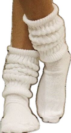 Casual Thick White Socks, White Thick Casual Socks, Soft White Knee-high Socks For Winter, Cozy Thick White Socks, Trendy Super Soft White Socks, Cozy White Socks For Spring, Trendy Comfortable White Socks, Casual White Comfortable Leg Warmers, Cozy White Knee-high Comfortable Socks