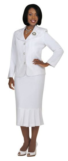 Ben Marc Modern Church Suit Fully Lined Church Suit Style: 78095 Rounded notch collar jacket and pleated skirt with rhinestone brooch IN STOCK, READY TO SHIP Call to place GROUP ORDERS (929-600-1826) First Lady Church Suits, Usher Suits, Plus Size Suit, Cutout Skirt, Knit Suits, Women Church Suits, Modern Church, Black Church, Plus Size Work