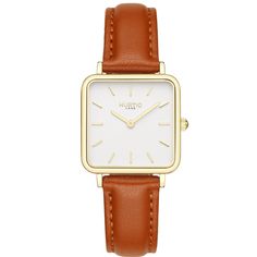 Modern Chic with a Conscience: The Hurtig Lane Neliö women's vegan leather square watch in Gold, White & Earth Green, perfectly balances contemporary style with ethical principles. Its striking square design and minimalist dial make this timepiece an instant classic, while the cruelty-free vegan leather strap showcases your commitment to sustainable fashion. The Neliö watch is more than just a stylish accessory - it's a symbol of your dedication to making a positive impact on the world. Powered White Chestnut, Stainless Steel Mesh, Elegant Accessories, Gold Case, Square Watch, Stainless Steel Watch, Stylish Accessories, Quartz Movement, Watch Strap