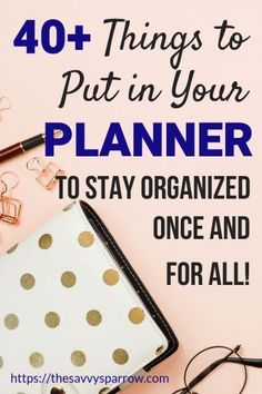 Have you jumped on the cute planner bandwagon? Put your new planner to use with this huge list of over 40 things to keep track of in your planner! Planer Organisation, Planning School, Digital Bullet Journal, To Do Planner, Life Binder, Planner Tips, Vie Motivation, Cute Planner, Best Planners