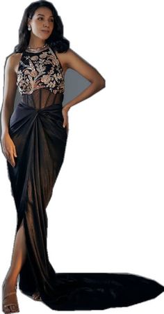 Draped Corset, Corset Gown, Gown For Women, Aza Fashion, Hand Embroidered, Silk, Collage, For Women, Floral