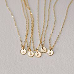 plp_main Bridesmaid Gifts From Bride Day Of, Bridesmaid Jewelry Ideas, Wedding Bridesmaid Gifts, Bridesmaid Necklaces, Gold Bridesmaid Jewelry, Beachy Necklace, Real Gold Necklace, Bridesmaid Necklace Gift