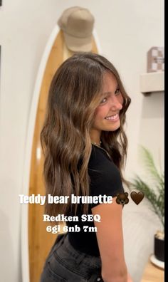 Brunette redken shades eq formula Hair Color Golden Brown Honey Caramel, Brunette Redken Shades Eq Formula, Hair Color Between Blonde And Brown, Brunette Hair With Light Ends, Redken Shades Eq Formulas Level 5, 7m Redken Shades Eq, Brunette Redken Shades Eq, Kenra Demi Formulas