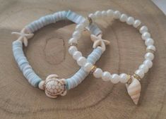 Girls Bracelet, Bracelet Stand, Bracelets Etsy, Clay Bead Bracelet, Stella Marina