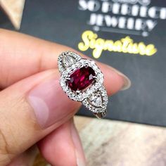 What you see in the pictures, is what you will get! No duplicates or twins! One of a kind EXTREMELY CHIC AND UNIQUE CERTIFIED NO-GLASS-FILLING, GENTLE HEAT ONLY, VIVID RED SIAMESE RUBY RING. Extremely rare signature VIVID RED, EXTREMELY BEAUTIFUL! VVS CLARITY quality RUBY. With numerous brilliant round F/VS diamonds, and 2 SUBSTANTIAL PEAR DIAMONDS! Set in a modern, 18K solid white gold ring!! Handmade to perfection! ONE OF A KIND! WHAT YOU SEE IN THE PICTURES IS THE EXACT RING YOU WILL GET NO D Gia Certified Ruby Diamond Ring For Anniversary, Three Stone Cushion Cut Ring, Gia Certified White Gold Ruby Promise Ring, Anniversary White Gold Ruby Ring Gia Certified, Luxury Three Stone Ruby Ring For Wedding, Three Stone Ruby Ring In White Gold, Gia Certified Cushion Cut Ruby Wedding Ring, Exquisite Gia Certified Ruby Ring For Anniversary, White Gold Three Stone Ruby Ring