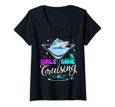 PRICES MAY VARY. Design Girls Trip Birthday Cruise Squad 2024 with sea, ship & sunglasses for women is for a birthday party, girls birthday squad, vacay squad, sisters weekend vacation. Girls cruise Birthday squad is for womens vacation. Girls Gone Cruising 2024. Girls Cruising and Girls Trip Birthday Cruise Cruise 2024 shirt for women, Birthday girls trip shirt, Birthday squad party. If you are 21st, 30th, 35th, 40th 50th or any age wear on the girls trip cruise Mexico, Bahamas. Girls trip it's Hobbies Quote, Birthday Cruise, Sea Ship, Mexico Cruise, Vacation Humor, Girls Trip Shirts, Beach Cruise, Friend Friendship, Women Birthday