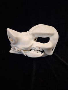 The model is developed by its own hands, there is no other such model. The mask is made of high-quality plastic. Fasteners are strong. The mask will fit a head of up to 58 cm. For convenience, you will need to decorate the mask with foam and lining. Themed White Masks And Prosthetics, Adjustable White Masks And Prosthetics, Handmade White Masks And Prosthetics, White Full Face Mask For Cosplay, Fursuit Foam Head Base, 3d Print Mask For Cosplay, 3d Printed Mask For Cosplay, Costume Mask, Costume Accessories