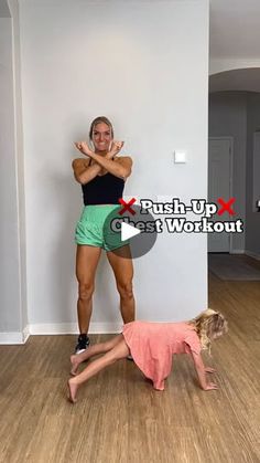 185K views · 24K reactions | Don’t skip chest workouts! What muscle group do you not like working? Did you know a tight or undertrained chest can create back pain when the back is overused and stretched. Over time this pulls the shoulders forward and contributes to poor posture - and the cycle of pain continues with under used, over used, and poor posture😳 So the chest matters too! 

Not everyone can do a push-up with good form! If you’re recently postpartum or have Diastasis Recti it can make it more complicated due to a weaker core, but it doesn’t mean skip chest! In my Make Fit Simple app I weave in all muscle groups every week and have full plans with no pushups, but still very challenging workouts to meet everyone’s needs. 

So keeping the chest stretched and strong can actually help Challenging Workouts, Fall Containers, Diastasis Recti, Simple App, Chest Workouts, Poor Posture, Chest Workout, Container Flowers, River Rock