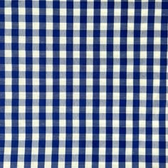 a blue and white checkered fabric