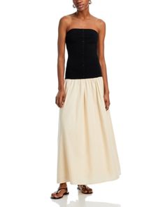 Line & Dot Tanner Dress Tan Dresses, Fit & Flare, Bodice, Black Dress, Dots, Womens Dresses, Black