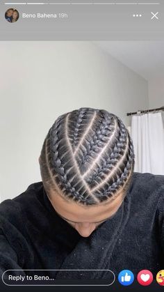 hairstyle, afrohair, curls, boucles, cheveux, braids, summerhair , haircut, haircut ideas, Afro hair style ideas, braids ideas Corn Row Hairstyles Men, Braids Temp Fade, French Braid On Men, Men Cainrow Hairstyles, Braid Cornrow Hairstyles Men, Mens Hairstyles With Braids, Guys Hairstyles Braids, Male Hair Braiding Styles