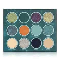 Turquoise Eyeshadow, Pro Makeup Tips, Indie Makeup, Makeup Course, How To Apply Eyeshadow, Eyeshadow Pallets, Fall Makeup, Beauty Sale, The Night Sky