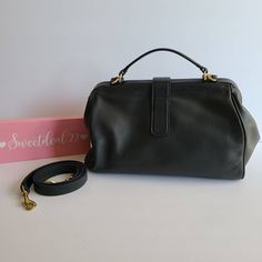 "Vintage Coach Original Hudson bag Navy soft and supple leather with brass hardware Unique doctor style frame opening with a tab that secures with a magnet Roomy interior with zippered pocket Top handle or can be worn over shoulder with it's removable 36\" strap Measures: 12 1/2\"L, 8\"H, 6\"W Cleaned, conditioned and ready to wear! Questions? Just ask More vtg coach styles/colors also available G72" Crossbody Satchel With Brass Hardware For Work, Workwear Crossbody Satchel With Brass Hardware, Rectangular Satchel With Snap Closure For Office, Office Rectangular Satchel With Snap Closure, Rectangular Office Satchel With Snap Closure, Travel Satchel With Turn-lock Closure And Double Handle, Travel Satchel With Turn-lock Closure, Classic Double Handle Satchel With Snap Closure, Classic Office Satchel With Snap Closure