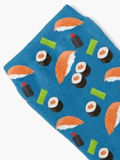 A thoughtful and creative gift, these deliciously fun and unique socks will make the perfect foodie gift for any sushi lover. Unique Socks, Foodie Gifts