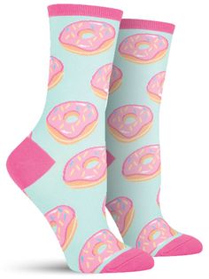 Cool Socks For Men, Donut Socks, Socks Womens, Dog Socks