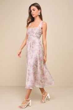 Cute Summer Dresses for Women | Affordable, Trendy Fashions | Latest Styles of Cute Summer Party Dresses - Lulus Sleeveless Midi Dress For Garden Party During Beach Season, Casual Sleeveless Maxi Dress For Spring, Sleeveless Sundress For Summer Garden Party, Summer Midi Dress With Spaghetti Straps For Spring, Chic Sleeveless Dress For Summer Garden Party, Sleeveless Sundress For Garden Party And Beach Season, Sleeveless Maxi Dress For Summer Garden Party, Casual Pink Sleeveless Dress For Summer, Casual Pink Sleeveless Summer Dress