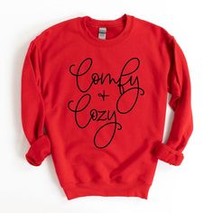 Looking for a cute versatile top to wear this summer? Make sure to grab one of our Cursive Fall Leaf Sweatshirts! This soft and comfortable shirt is the perfect top for any outfit. It can be paired with biker shorts, Jeans, or the classic stay at home sweats! The bright color adds a pop of summer to any outfit. This sweatshirt is true-to-size, so be sure to order your regular size! If you are looking for a more oversized look, make sure to size up. State Sweatshirts, Red Christmas Sweatshirt, Fashion Sweatshirts, Fall Sweatshirt Ideas, Trending Sweatshirts, Trendy Sweatshirts, Cursive S, Thankful Sweatshirt, Sweatshirt Outfit