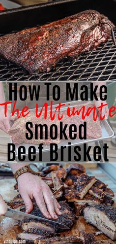 how to make the ultimate smoked beef brisket