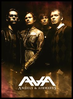 the band angels and airwaves poster