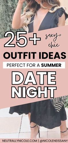 Are you struggling to decide what to wear on your summer date night? Whether you're opting for something dressy or casual, we have all the chic summer date night outfit ideas you need. From looking glamorous for a fancy dinner date to cool and relaxed for a walk on the beach, we've got you covered. Read on to find the perfect outfit for your perfect summer date night. Summer To Fall Date Night Outfit, Date Night Summer Outfits Casual, Elegant Date Night Outfit Classy Dressy, Summer Evening Dinner Outfit, Dinner Date Night Outfit Summer, Dinner Date Summer Outfit, Summer Dinner Outfit Night Casual Classy, 1st Date Outfit Casual Summer, Anniversary Dinner Outfit Summer