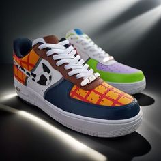 Get your one-of-a-kind, authentic Air Force 1's customized to perfection. Our shop stands out as the premier destination for bespoke sneakers. Why Choose Us? Genuine Air Force 1's: We start with authentic Air Force 1's to ensure the highest quality. Tailored to You: Every pair is made to your exact specifications. Message us with your unique design ideas. Handcrafted Excellence: Our designs are meticulously crafted and painted by hand using specialized leather paint, then sealed with an acrylic Painted Shoes Diy, Custom Sneakers Diy, Custom Painted Shoes, Custom Shoes Diy, Diy Sneakers, Nike Shoes Air Force, Basket Style, Custom Nike Shoes, All Nike Shoes