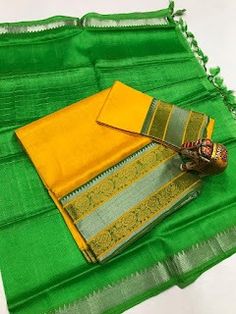 Mangalagiri pure Handloom pattu lehanga sets Concrete Staircase