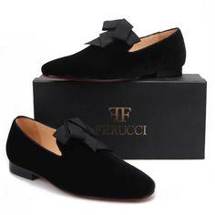 Black Suede Slip-on Tassel Loafers, Black Round Toe Moccasins For Galas, Black Flats With Rubber Sole For Galas, Black Pointed Toe Tassel Loafers For Galas, Black Pointed Toe Suede Loafers, Black Suede Pointed Toe Loafers, Slip-on Black Loafers For Galas, Elegant Black Suede Moccasins, Classic Black Flats For Galas