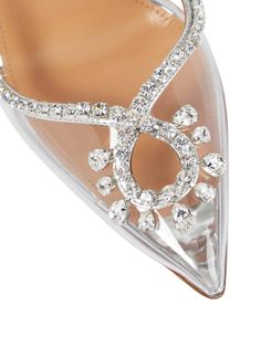 Make a glamorous entrance in the Crystal Cutout Embellished Pumps In Silver. They're made from pink PVC and edged with crystal-encrusted leather trims that form alluring cutouts at the vamps. Approx 8.5 cm / 3.3 inch heel Pointed toe Clear Embellished Party Heels, Bedazzled Crystal Heels For Evening, Chic Crystal Heels For Wedding, Bedazzled Crystal Evening Heels, Crystal Heels For Events, Glamorous Crystal Heels With Rhinestones, Evening Bedazzled Crystal Heels, Glamorous Crystal Rhinestone Heels, Formal Crystal Heels With Bling