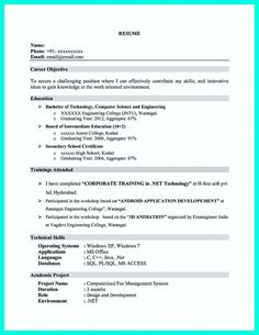 a professional resume for an it technician in india with no work experience and no experience