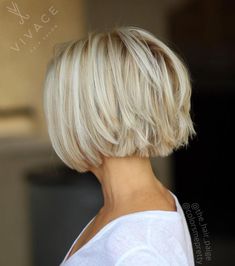 A Bob, Haircuts For Fine Hair, Blonde Bobs, Trending Hairstyles, Looks Chic