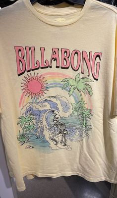 Billabong Skeleton Juniors Surfing Days Shirt Outfit  Shirt Outfit Idea Easy 30 day return policy Personalized T Shirt, Outfit For Men, Estilo Hippie, Casual Preppy Outfits, Shirt Quilt, 로고 디자인, Cute Fits, Dream Clothes, Preppy Outfits