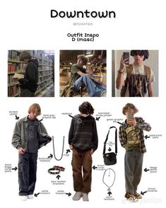 Downtown Aesthetic Outfit, Downtown Boy Aesthetic, Downtown Boy Outfits, Fashion Outfits Autumn, Downtown Boy, Grange Style, Downtown Fashion, Style Names, Grey Graphic Tee