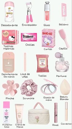 What To Put In An Emergency Kit, Girly Wishlist Ideas, What To Put In Your Emergency Kit, Wishlist Skincare, Girly Wishlist, Skincare At Home, Kit Skin Care, Minimalist Living Room Ideas