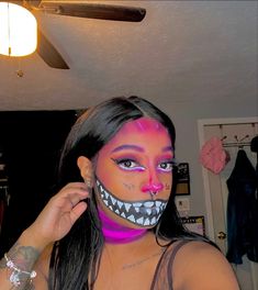 Cheshire Cat, Face Paint, Carnival Face Paint, Carnival