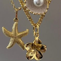 Treat yourself to this perfect summer accessory--the Starfish Necklace! Get ready for beach days, lounge days, and starfish wishes when wearing this exquisite piece. Whether you're catching a wave or dreaming of far-away oceans, this necklace is a perfect companion for your summer! Starfish Necklace, Waist Chain, Belly Rings, Beach Days, Summer Accessories, Treat Yourself, Cute Jewelry, Beaded Chain, Perfect Summer