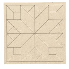 a drawing of a square with squares and rectangles