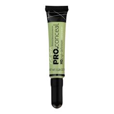 L.A. Girl Pro Conceal HD Concealer - Green Corrector - 0.28oz Green Colour Corrector, Best Color Corrector, Green Corrector, Green Color Corrector, Hd Concealer, Maybelline Fitme, Cheer Makeup, La Girl Pro Concealer, Voluminous Mascara