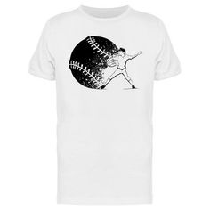 You can't go wrong with this Boy Pitching A Baseball Tee Men's -Image by Shutterstock that gives you an authentic style everyday. This T-shirt has been made for your everyday superior comfort. This T-shirt also makes an amazing gift for any occasion and it's a sure bet that the person will love it! Design by kayannl. Boy Pitching A Baseball. If You Are Into Sports, You Can't Miss This cool Baseball Design. Men's White T-shirt. Satisfaction Guaranteed! Size: 2XL.  Gender: male.  Age Group: adult. White T-shirt With Front Print For Sports Events, Baseball Season Graphic Print Crew Neck T-shirt, Baseball Season Crew Neck With Graphic Print, White Screen Print T-shirt For Baseball Season, Baseball Season Sublimation Crew Neck Shirt With Graphic Print, Crew Neck Sublimation Design Shirt For Baseball Season, Graphic Crew Neck For Baseball Season, Baseball Season Crew Neck T-shirt With Sublimation Print, White Graphic T-shirt For Baseball Season