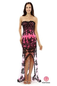 Pink Corset Dress For Gala During Prom Season, Fitted Strapless Satin Prom Dress, Strapless Prom Evening Dress, Gala Strapless Dress With Sweep Train For Prom, Strapless Dress With Sweep Train For Gala Prom, Fitted Strapless Evening Dress With Sweep Train, Pink Strapless Dress For Gala, Pink Strapless Prom Gown, Strapless Off-shoulder Dress For Prom