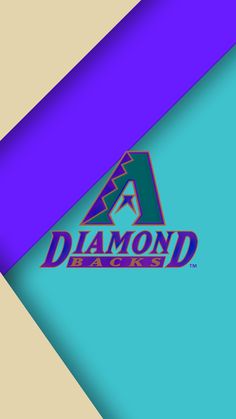 the diamond logo is displayed on a blue and purple background