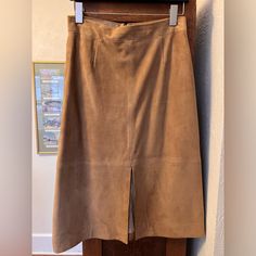 This Gorgeous Skirt Is The Perfect Wardrobe Staple! 100% Suede In Excellent Condition. No Signs Of Wear And Only Worn A Handful Of Times. Been In My Closet Since Buying New In 2016 And I Just Don’t Wear It Enough To Justify Keeping It. Would Love To See It Out To Good Use! J Crew Collection, Brown Skirt, Brown Skirts, Perfect Wardrobe, Just Don, See It, Wardrobe Staples, J Crew, Womens Skirt