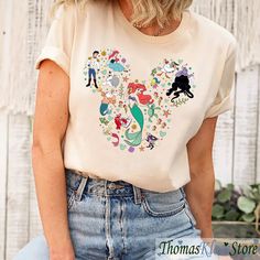 Easter Disney, Skeleton Nurse, Little Mermaid Shirt, Disney Eras, Skeleton Dancing, Christmas Skeleton, Dance Tee, Disney Easter