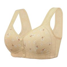 PRICES MAY VARY. ✅【How to Choose the Right Size】Refer to the international size to find your cup type and size, compare your body size parameters, and choose the most suitable size. NOTE: We recommend choosing a larger size than you normally wear. ✅【Daisy Bras for Older Women】Our front closure bra will give you great support and comfort. The newest design features 3D seamed cups, wide side wings, cushioned shoulder straps, and a U-shaped back panel to combat sagging, smooth back bulges, and corr Bras For Older Women, Stylish Lady, Comfortable Bra, Front Closure Bra, Running Yoga, Cotton Bras, Comfortable Bras, Lounge Lingerie, Full Coverage Bra